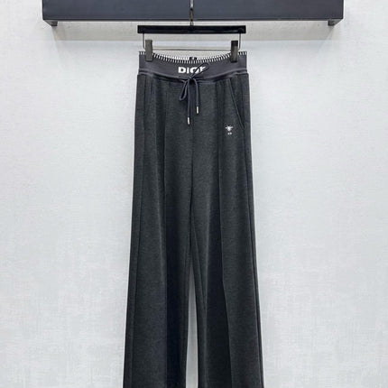 DIOR 25S WIDE-LEG DRAWSTRING PANTS STYLE 018