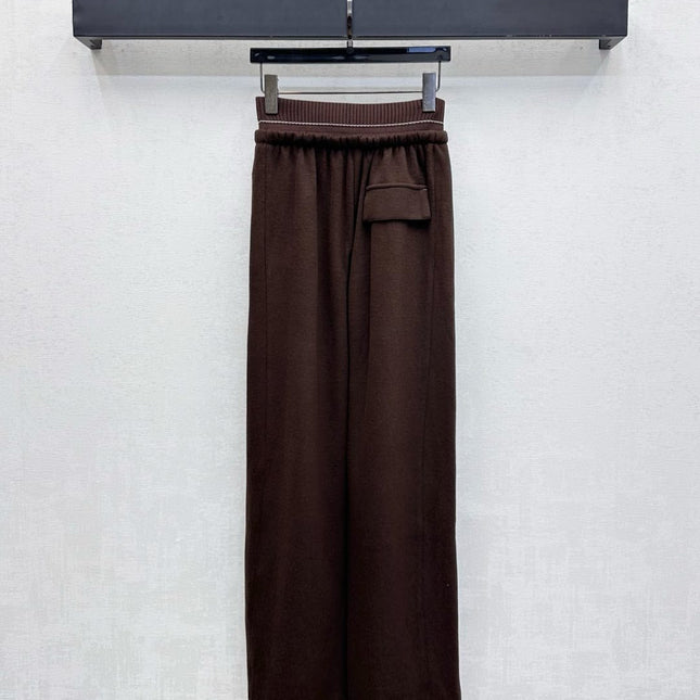 MIUMIU WIDE LEG PANTS STYLE 435