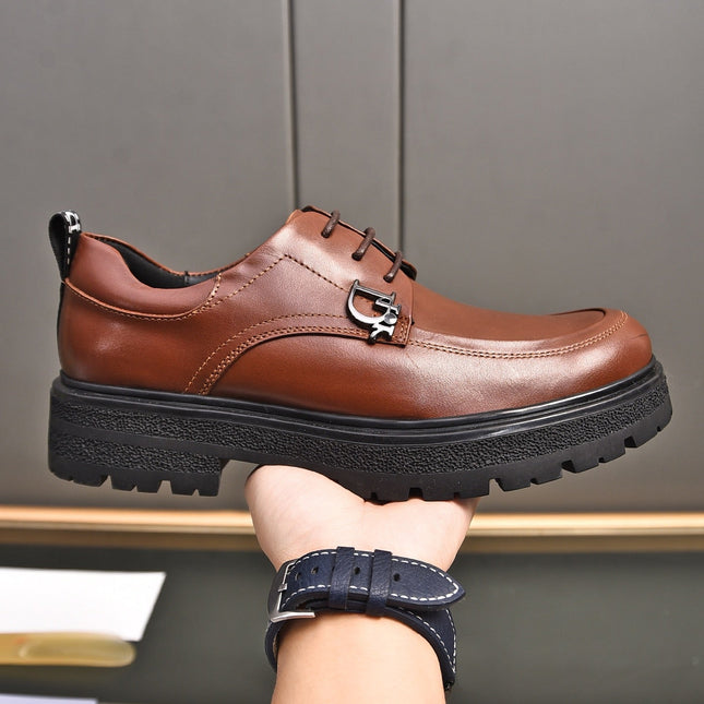 CD EXPLORER LACE-UP LOAFER BRICK CALFSKIN