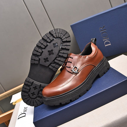 CD EXPLORER LACE-UP LOAFER BRICK CALFSKIN