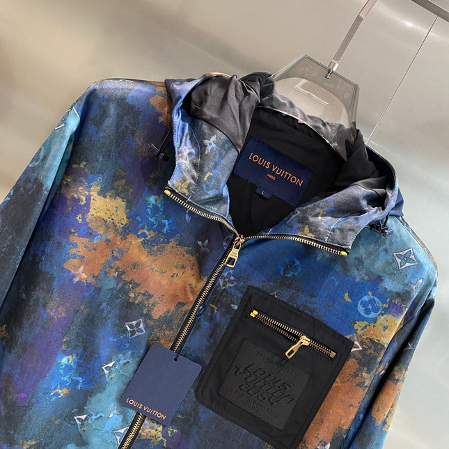 LV HOODED JACKET COLORFUL 238904