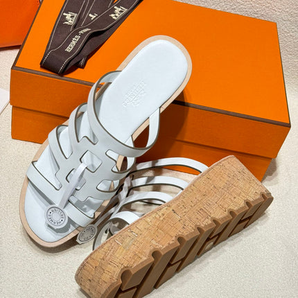 ISABELLA SANDAL WHITE CALFSKIN