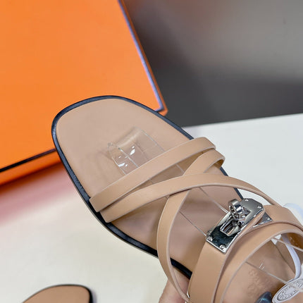 JUNE SANDAL BEIGE CALFSKIN