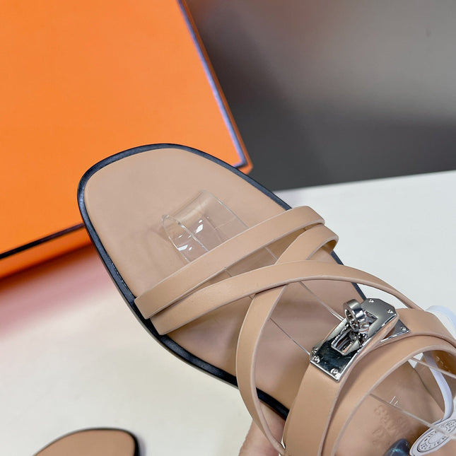 JUNE SANDAL BEIGE CALFSKIN