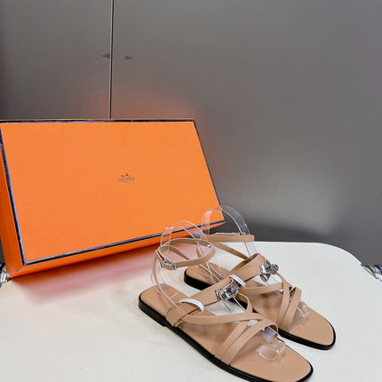 JUNE SANDAL BEIGE CALFSKIN