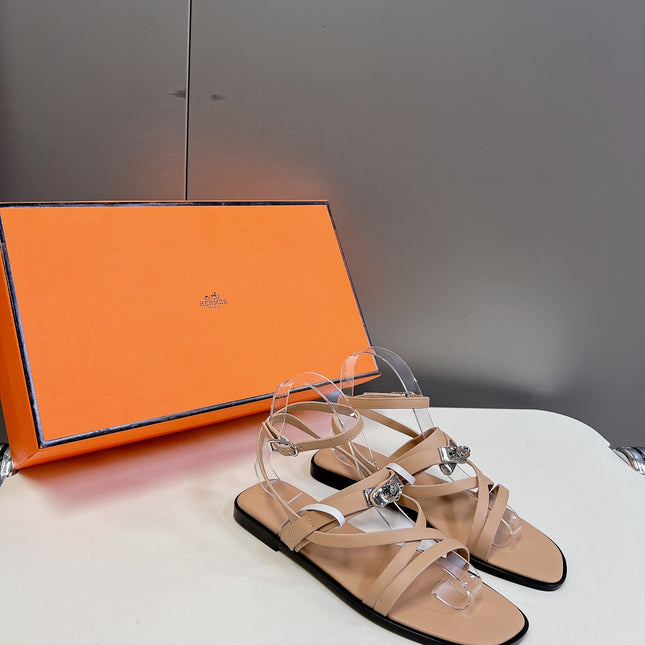JUNE SANDAL BEIGE CALFSKIN