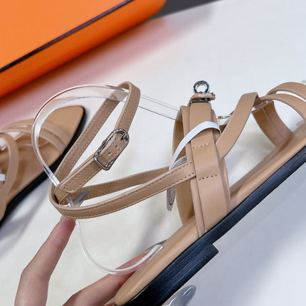 JUNE SANDAL BEIGE CALFSKIN