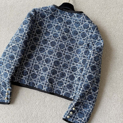 DIOR 25S CANNAGE CROPPED JACKET STYLE 056