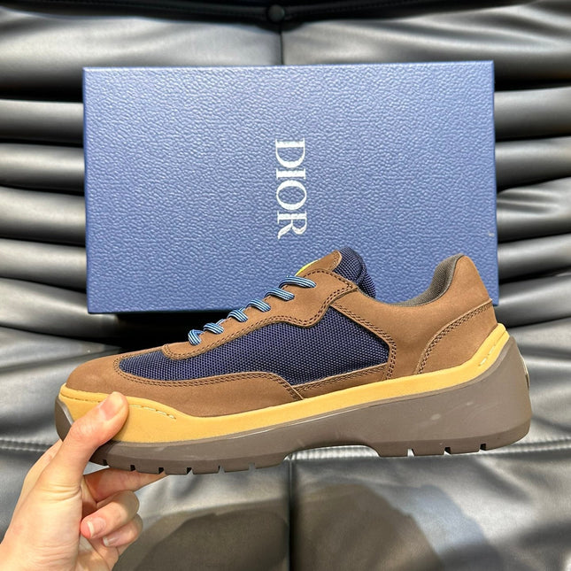 CD & TRAVIS SCOTT SNEAKER BROWN SUEDE