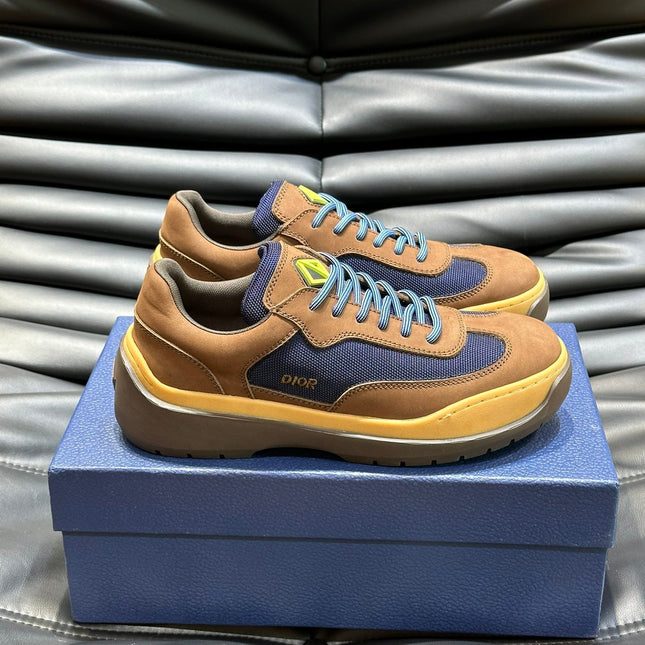 CD & TRAVIS SCOTT SNEAKER BROWN SUEDE