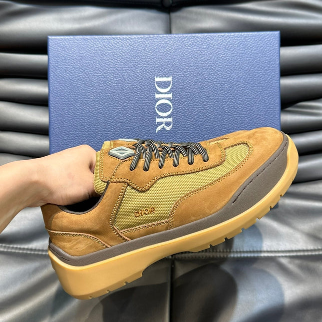 CD & TRAVIS SCOTT SNEAKER BRONZE SUEDE