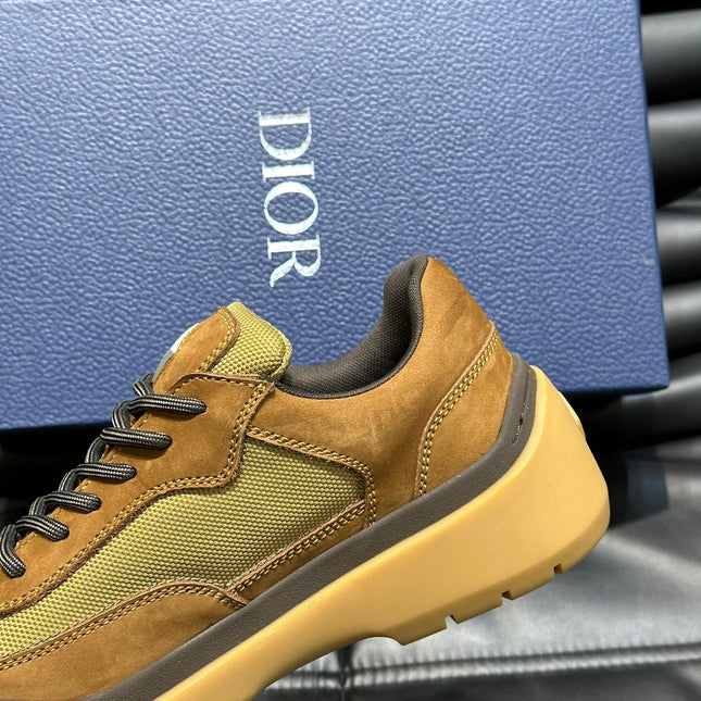 CD & TRAVIS SCOTT SNEAKER BRONZE SUEDE