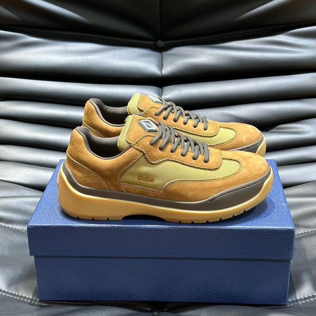 CD & TRAVIS SCOTT SNEAKER BRONZE SUEDE