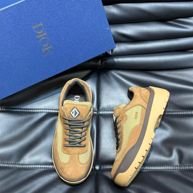 CD & TRAVIS SCOTT SNEAKER BRONZE SUEDE