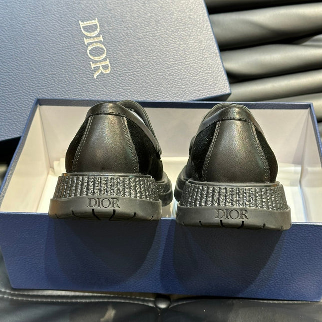 CD EXPLORER ICON LOAFER BLACK FUR