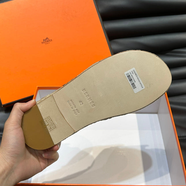 HM ANTIGUA ESPADRILLE SANDAL AEGEAN SUEDE