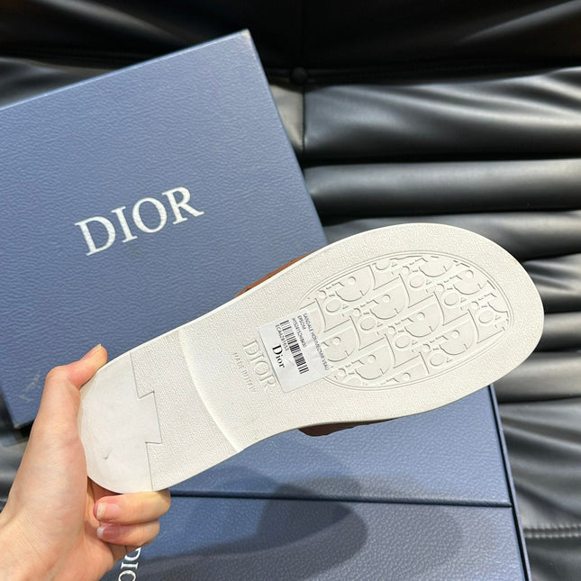 CD ALIAS SUMMER SLIPPER TIGER CALFSKIN