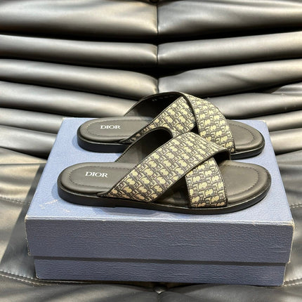 CD ALIAS SANDAL JUNIPER AND BEIGE JACQUARD