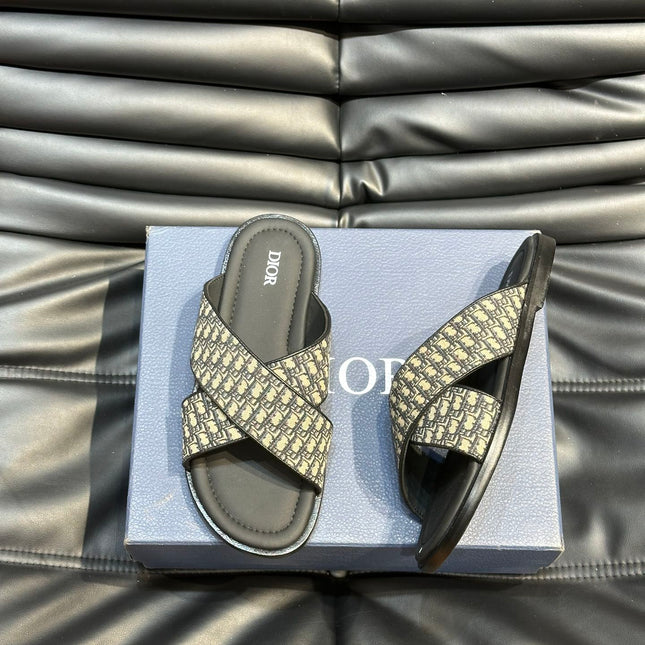 CD ALIAS SANDAL JUNIPER AND BEIGE JACQUARD