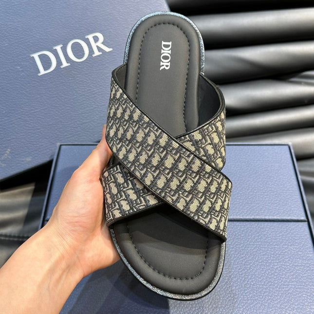 CD ALIAS SANDAL JUNIPER AND BEIGE JACQUARD