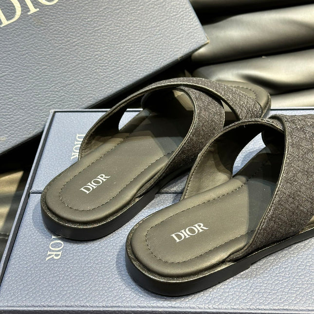 CD ALIAS SANDAL BLACK AND JUNIPER JACQUARD