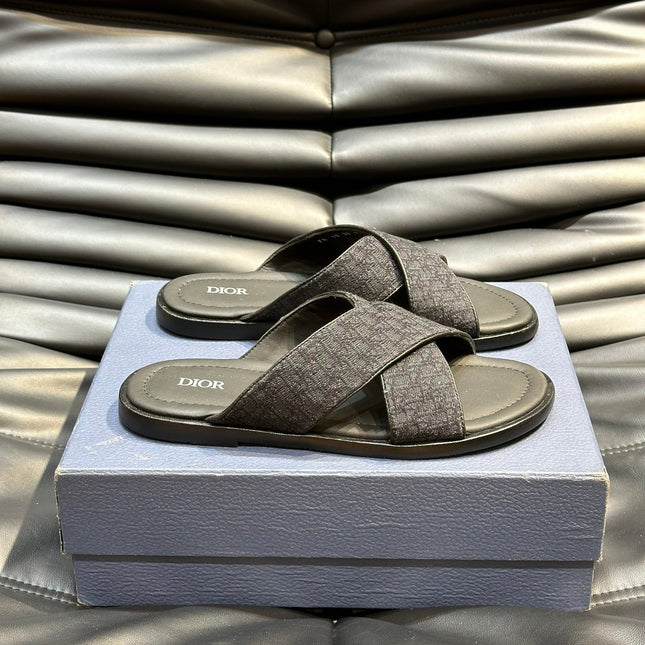 CD ALIAS SANDAL BLACK AND JUNIPER JACQUARD