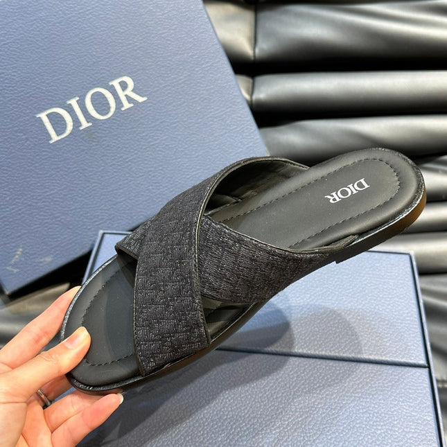 CD ALIAS SANDAL BLACK AND JUNIPER JACQUARD
