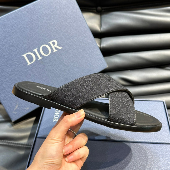 CD ALIAS SANDAL BLACK AND JUNIPER JACQUARD
