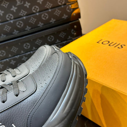 THICK-SOLED SNEAKER BLACK CALFSKIN