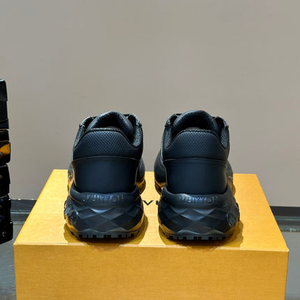 THICK-SOLED SNEAKER BLACK CALFSKIN