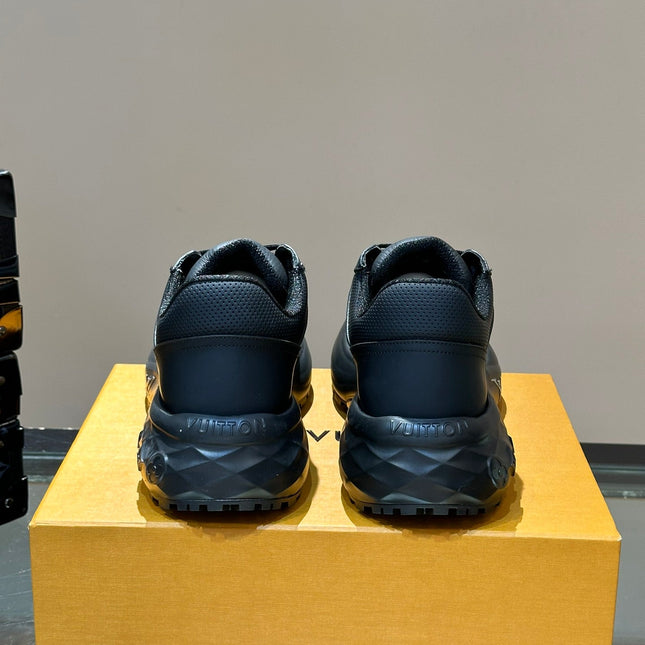 THICK-SOLED SNEAKER BLACK CALFSKIN