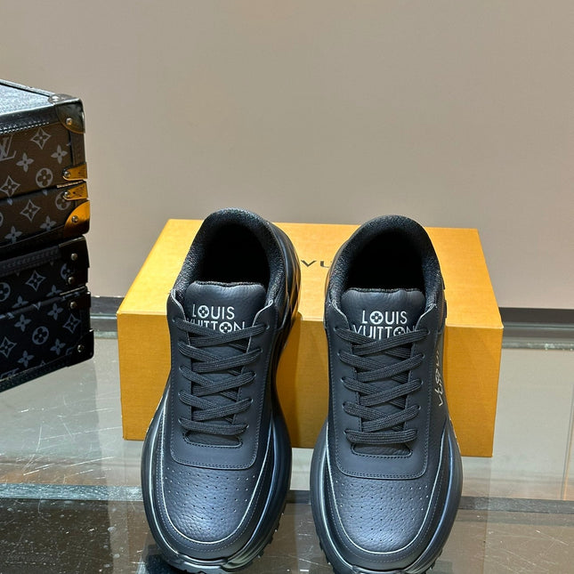 THICK-SOLED SNEAKER BLACK CALFSKIN