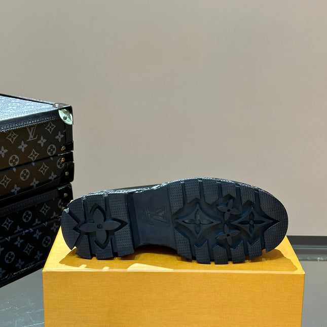 LV MAJOR LOAFER IN BLACK SOFT CALFSKIN