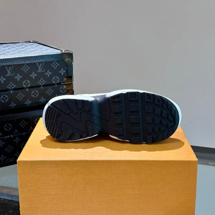 NEO RUN AWAY SNEAKER WHITE MIX BLACK CALFSKIN