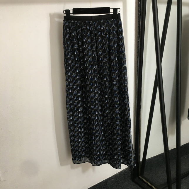 GUCCI SHIRT AND LONG SKIRT SET STYLE 63