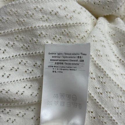 MIUMIU SHORT-SLEEVE KNIT TOP STYLE 397