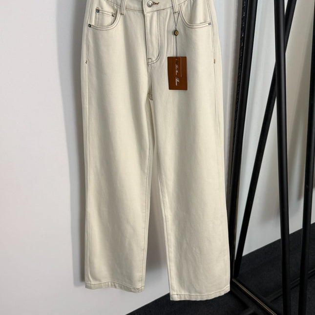 LP HIGH-WAISTED DENIM PANTS STYLE 12