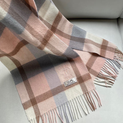 SCARF 180 CM IN LIGHT PINK CARO CASHMERE