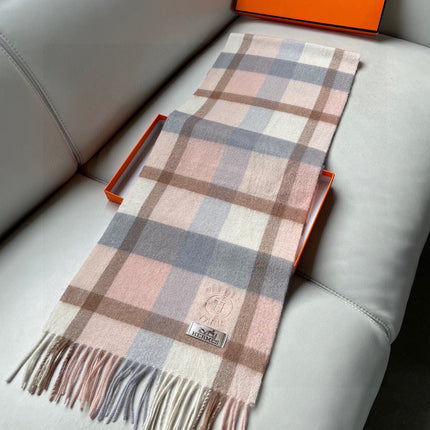 SCARF 180 CM IN LIGHT PINK CARO CASHMERE