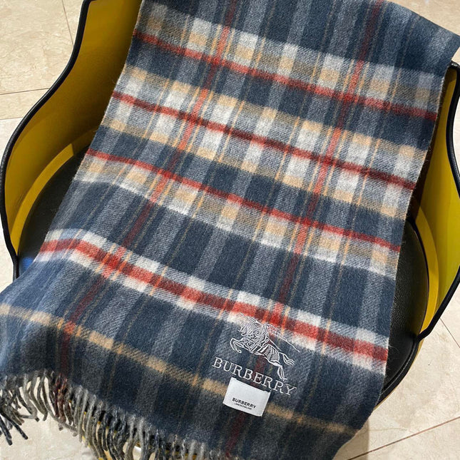 SCARF 200 CM IN COLORFUL CASHMERE 402194