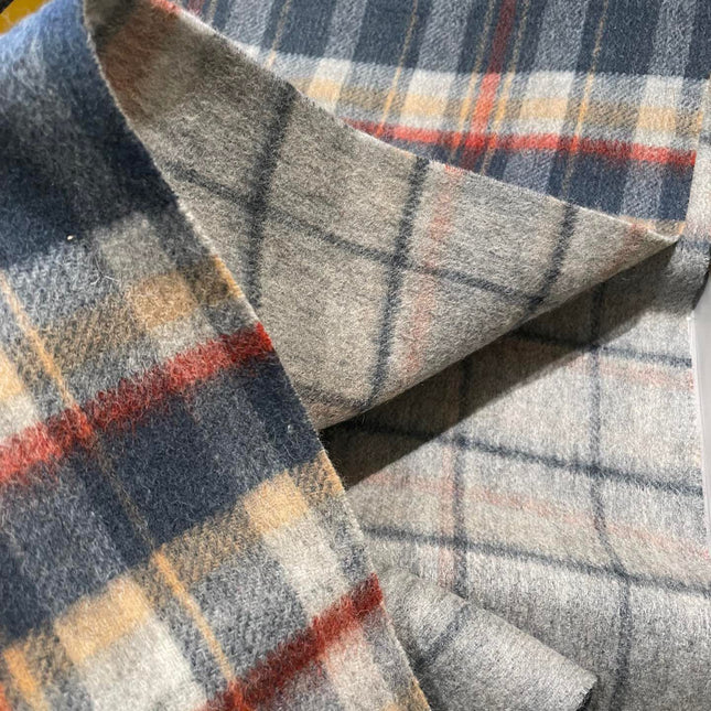 SCARF 200 CM IN COLORFUL CASHMERE 402194