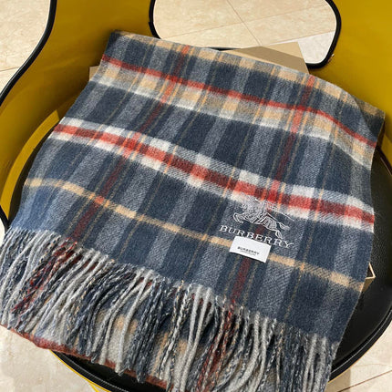 SCARF 200 CM IN COLORFUL CASHMERE 402194
