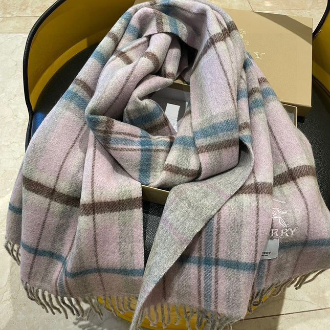 SCARF 200 CM IN COLORFUL CASHMERE 402196