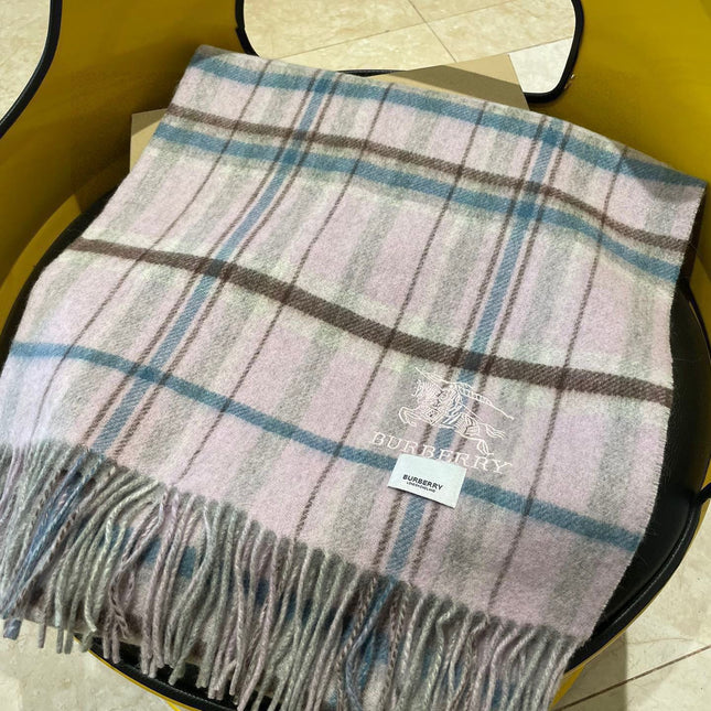 SCARF 200 CM IN COLORFUL CASHMERE 402196