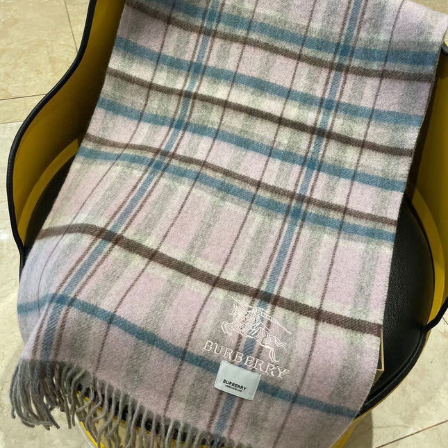 SCARF 200 CM IN COLORFUL CASHMERE 402196