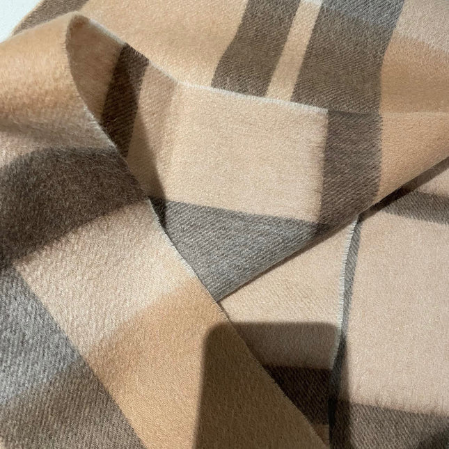 SCARF 180 CM IN CINNAMON BROWN CASHMERE 408784