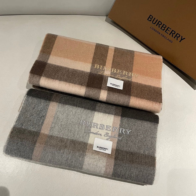SCARF 180 CM IN CINNAMON BROWN CASHMERE 408784
