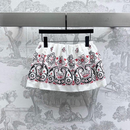 MIUMIU SHORT PLEATED SKIRT 267874