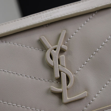 NIKI BABY 22 IN RICE WHITE LAMBSKIN GOLD CHAIN