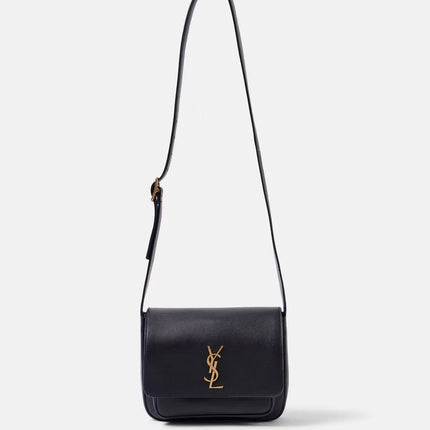 YSL 25S NIKI BABY 22 IN BLACK CALFSKIN GOLD HARDWRE